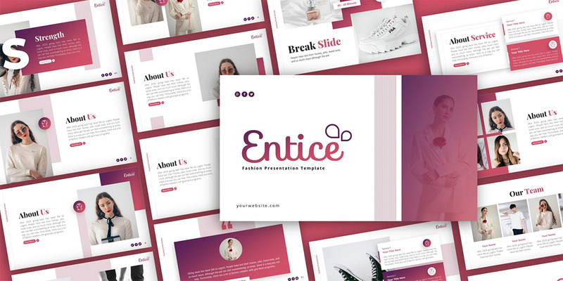 Entice Fashion Multipurpose PowerPoint Presentation Template - Features Image 1