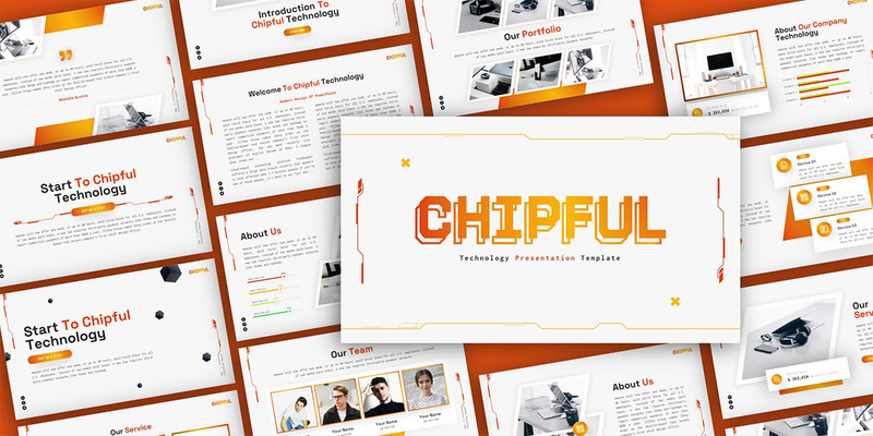 Chipful Technology Multipurpose PowerPoint presentationsmall - Features Image 1