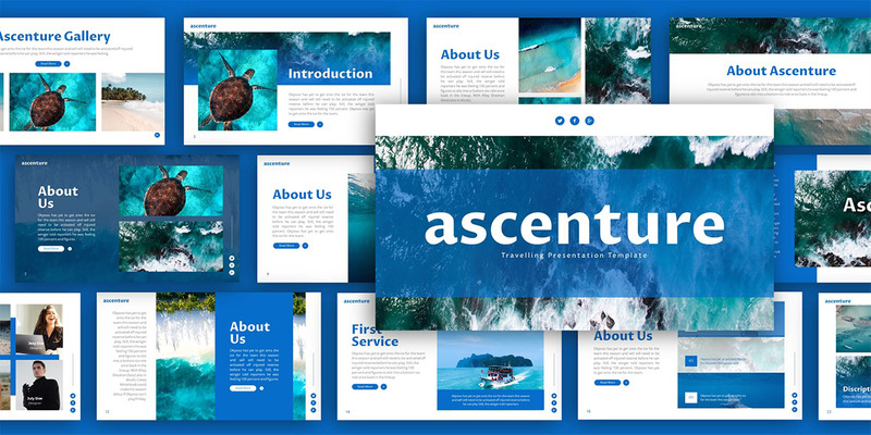 Modello di presentazione itinerante Ascenture - Caratteristiche Immagine 2