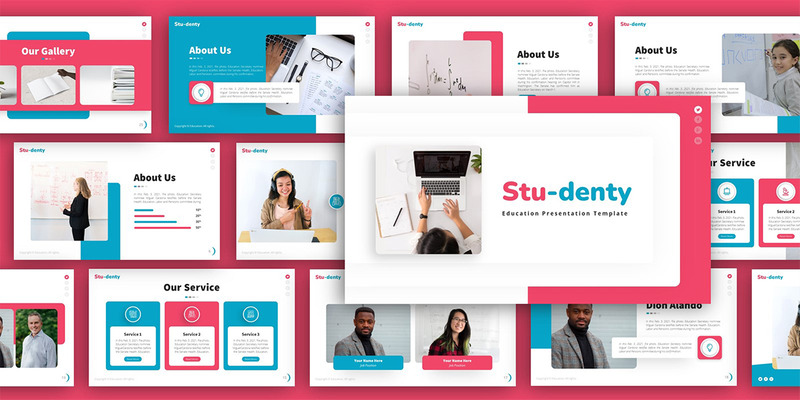 Studenty Education Multipurpose PowerPoint Presentation Template - Features Image 2