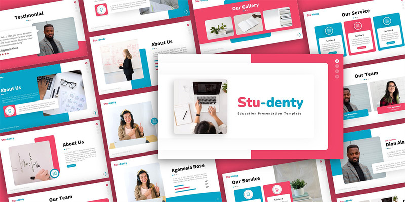 Studenty Education Multipurpose PowerPoint Presentation Template - Features Image 1