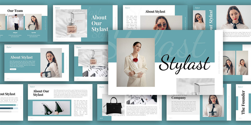 Modello di presentazione di moda stilista - Caratteristiche Immagine 2