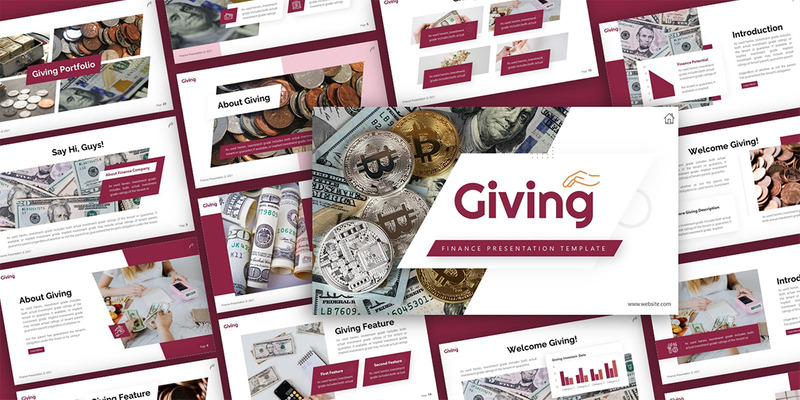 Giving Finance Multipurpose PowerPoint Presentation Template - Features Image 1