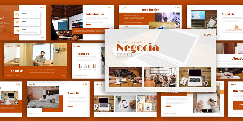 Negocia Marketing Prezentacja Szablony prezentacji PowerPoint - Obraz funkcji 2