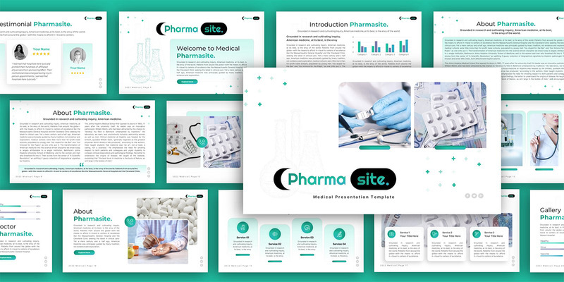 Modello di presentazione PowerPoint multiuso per farmacia medica - Caratteristiche Immagine 2