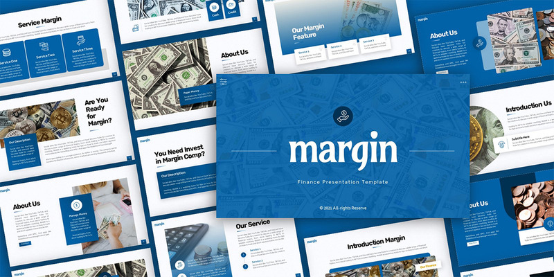 Modello di presentazione PowerPoint multiuso per la finanza di margine - Caratteristiche Immagine 1