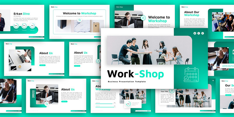 Workshop Business Multipurpose PowerPoint Presentation Template - Features Image 2