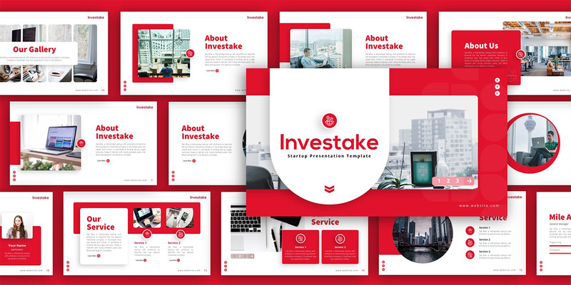 Investake - modelo de apresentação em PowerPoint multifuncional de inicialização - Features Image 2