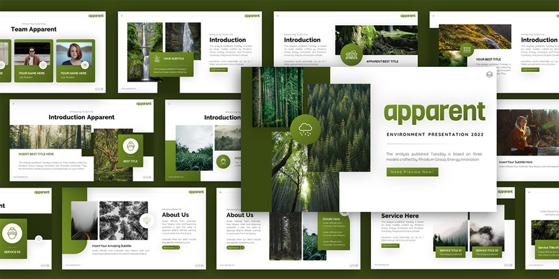 Skenbar miljö Multipurpose PowerPoint-presentationsmall - Features Image 2