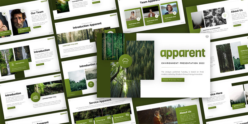 Skenbar miljö Multipurpose PowerPoint-presentationsmall - Features Image 1