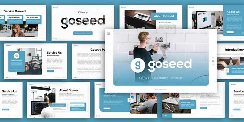 Modèle de présentation PowerPoint polyvalent de démarrage de Goseed - Caractéristiques de l’image 2