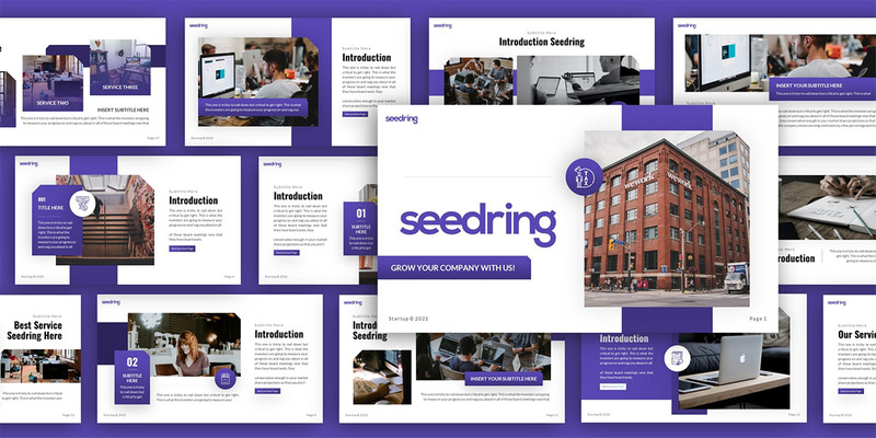 Seedring Startup Multipurpose PowerPoint Presentation Template - Features Image 2