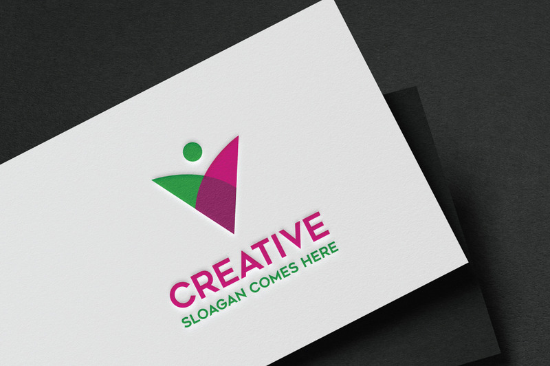 Modello di logo creativo - Caratteristiche Immagine 1