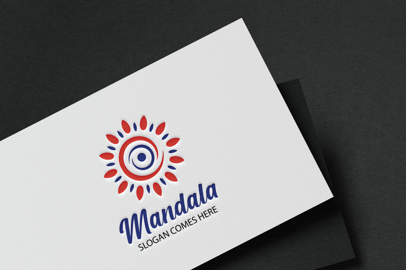 Modèle de logo MANDALA - Caractéristiques de l’image 1
