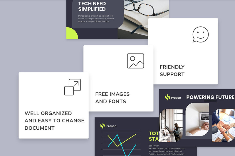 Szablon prezentacji PowerPoint produktu IT - Obraz funkcji 3
