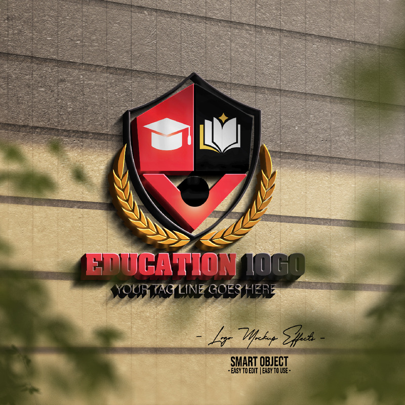Progettazione del logo dell'università e del collage, modello di progettazione del logo dell'istruzione (EPS, PDF, AI Design) - Caratteristiche Immagine 1
