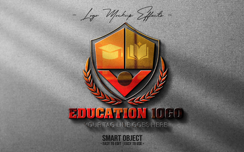 Progettazione del logo dell'università e del collage, modello di progettazione del logo dell'istruzione (EPS, PDF, AI Design) - Caratteristiche Immagine 2