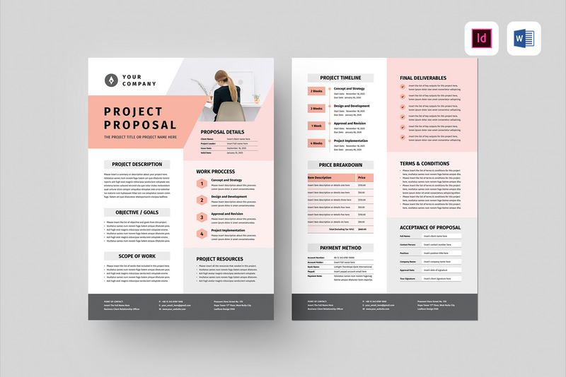 Business Proposal Sheet Template - Features Image 1
