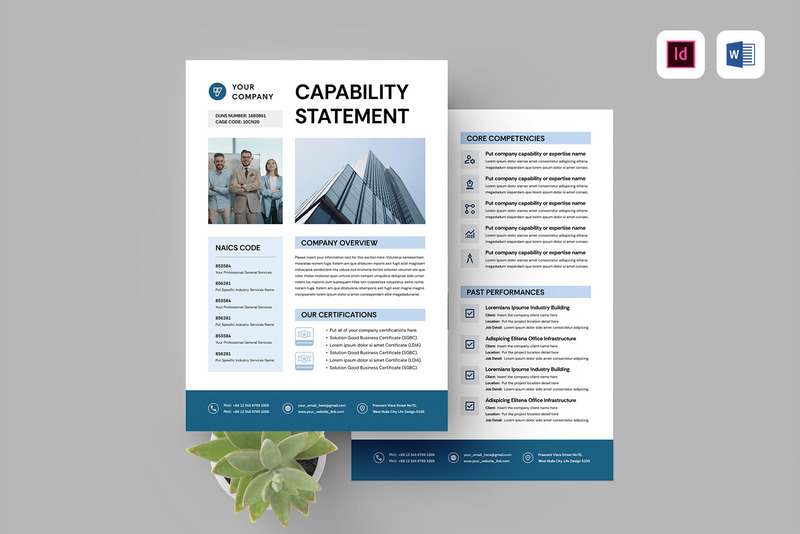 Képességnyilatkozat Word sablon - Features Image 1