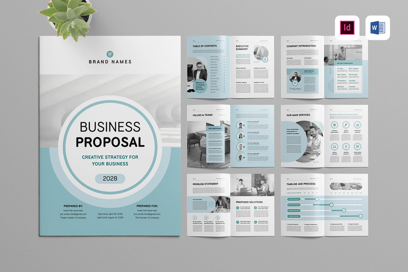 Business Proposal Word Template - Features Image 1