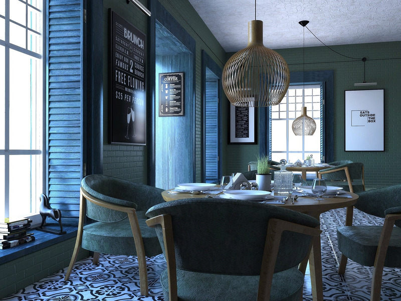 Dining Set 1011 3D Model - Features Image 4
