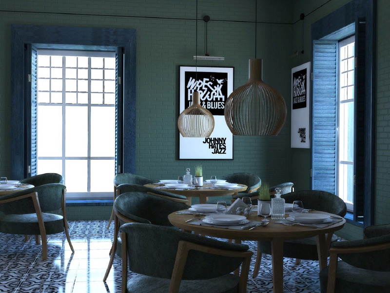 Dining Set 1011 3D Model - Features Image 7
