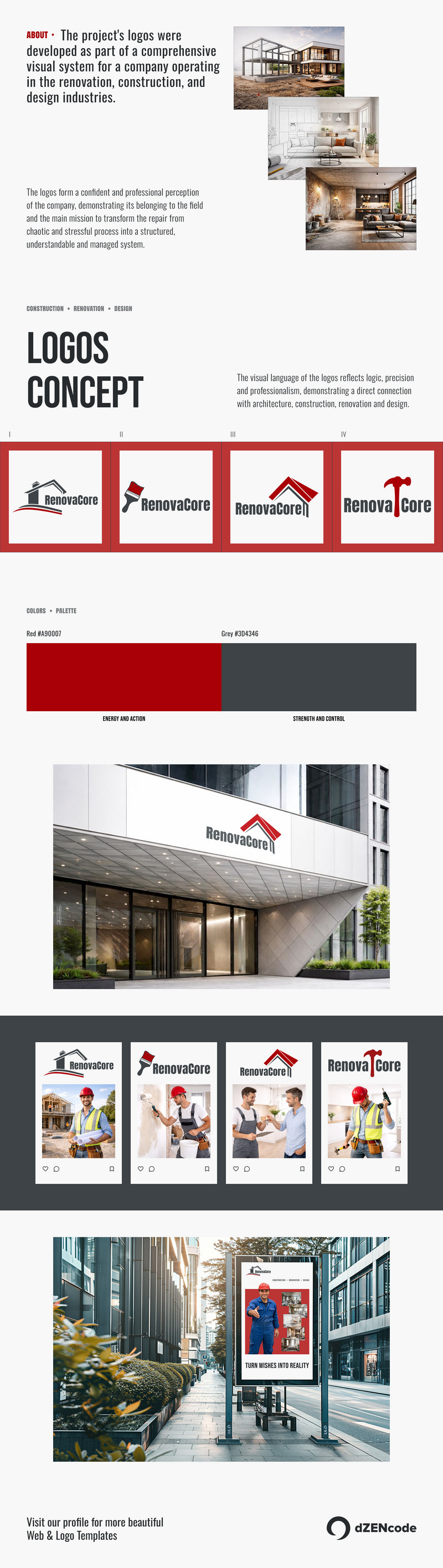RenovaCore – Logo-sjabloonpakket voor reparatie-, bouw- en ontwerpbedrijven - Features Image 1