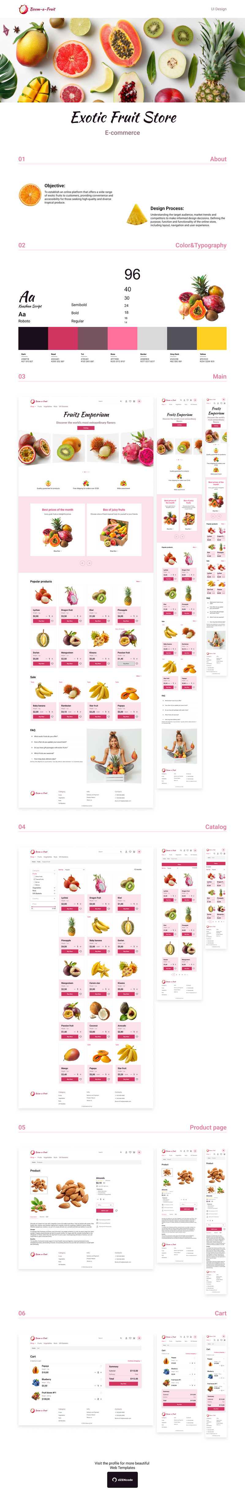 Boom-a-Fruit Exotic Fruit Store UI-mall - Features Image 1
