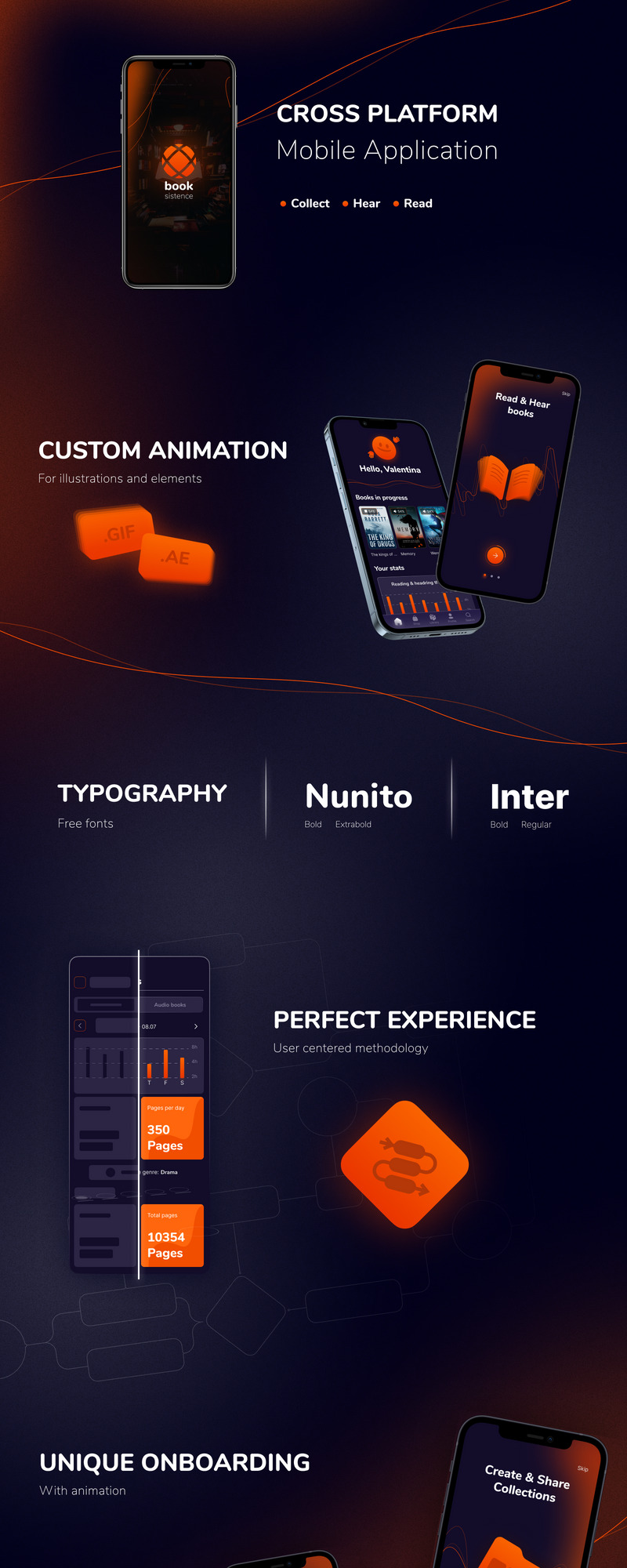 Booksistence: aplicación multiplataforma para elementos de la interfaz de usuario de audio y libros de texto - Características Imagen 1