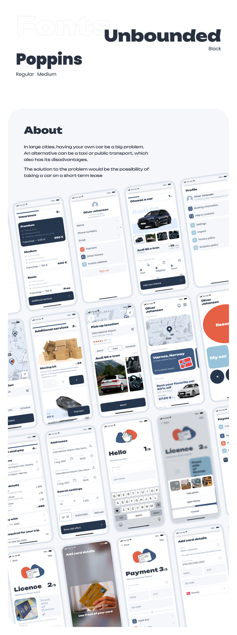 Rental Car — Free Rental App Template - Features Image 2