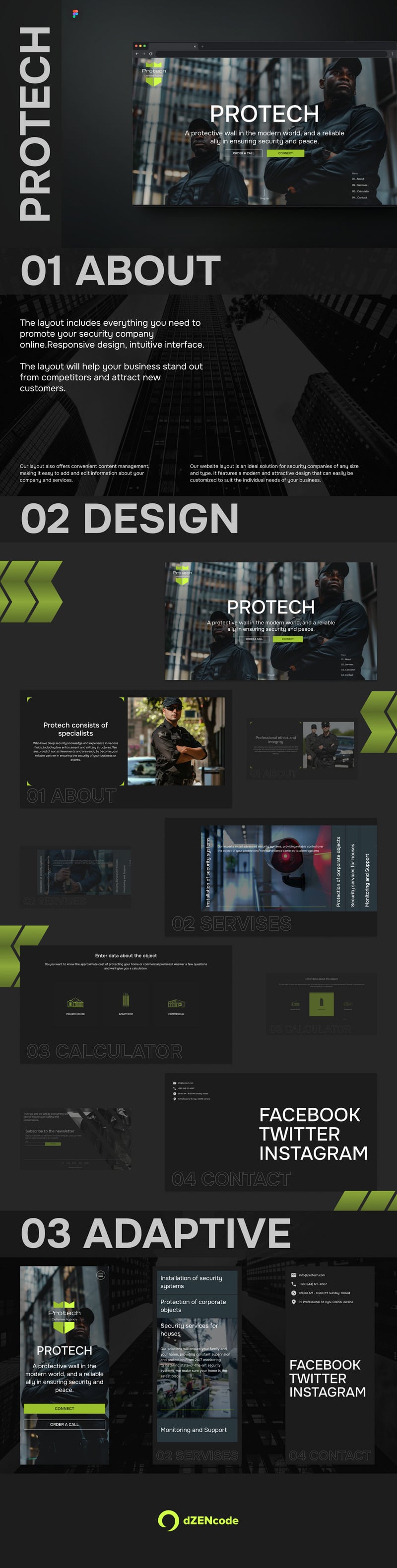 Protech_Defense — Defence_Agency Landing page Mall - Features Image 1