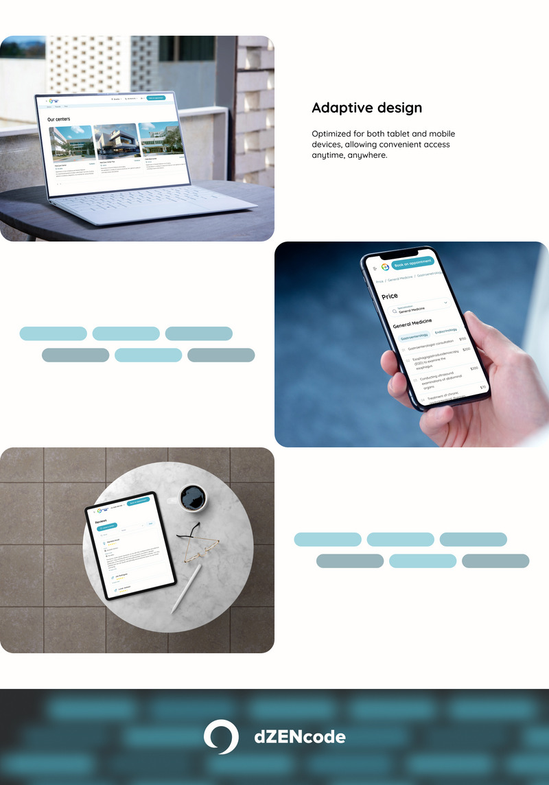 Med.Care.Center — Modello di interfaccia utente per sito Web di istituto medico - Caratteristiche Immagine 6