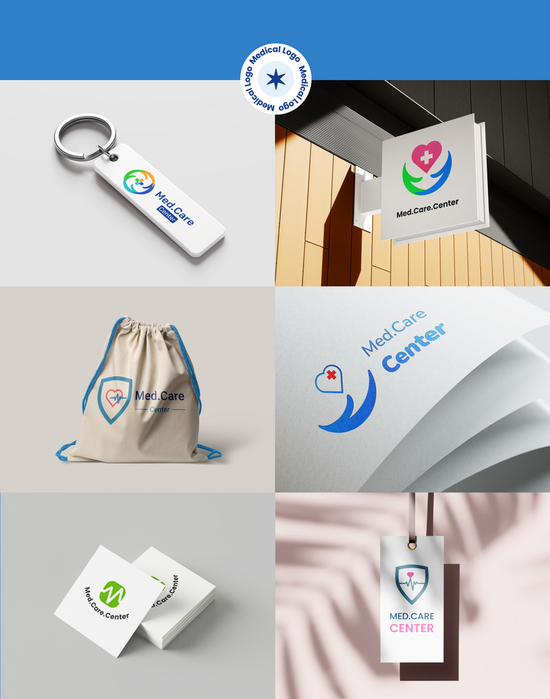 Med.Care.Center – Sjabloon voor medisch logopakket - Features Image 2