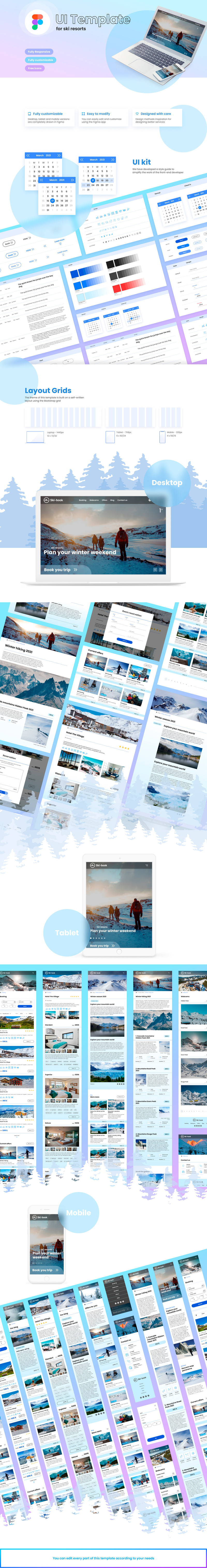 Ski-book - Ski Multi-concept Minimal Template - Features Image 1