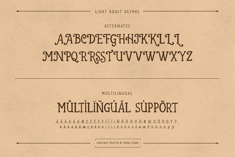 Light Roast - Handdrawn Serif - Features Image 10