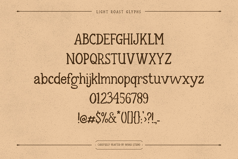 Light Roast - Handdrawn Serif - Features Image 9