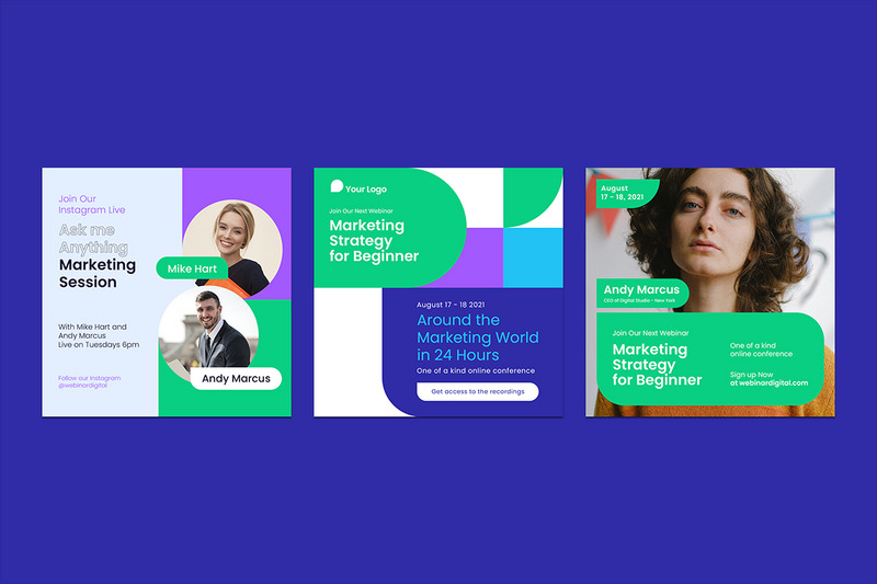 Webinar Social Media Templates - Features Image 4