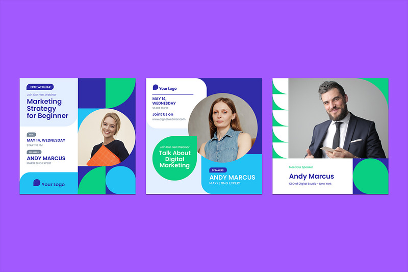 Webinar Social Media Templates - Features Image 3