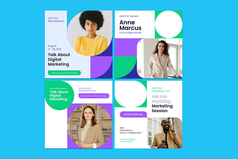 Webinar Social Media Templates - Features Image 5