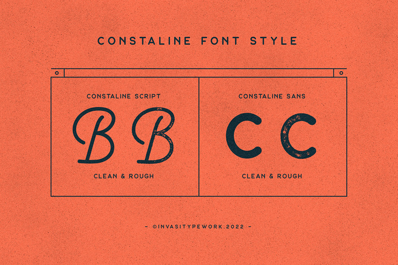 Constaline - Monoline Script & Sans - Features Image 2