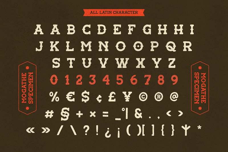 Mogathe - Western Westwild Font - Features Image 9