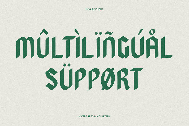 Övergreed - Avrundat Blackletter - Features Image 10