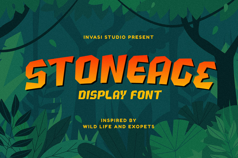 Stoneage | Bold Display Font - Features Image 1