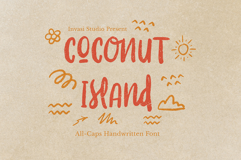 Coconut Island | Visa teckensnitt - Features Image 1