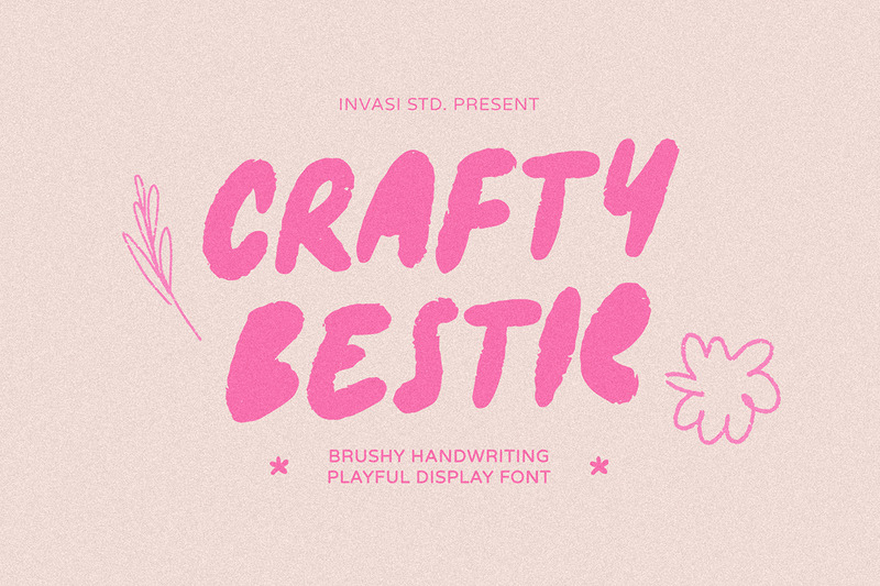 Crafty Bestie - Lekfull borstteckensnitt - Features Image 1