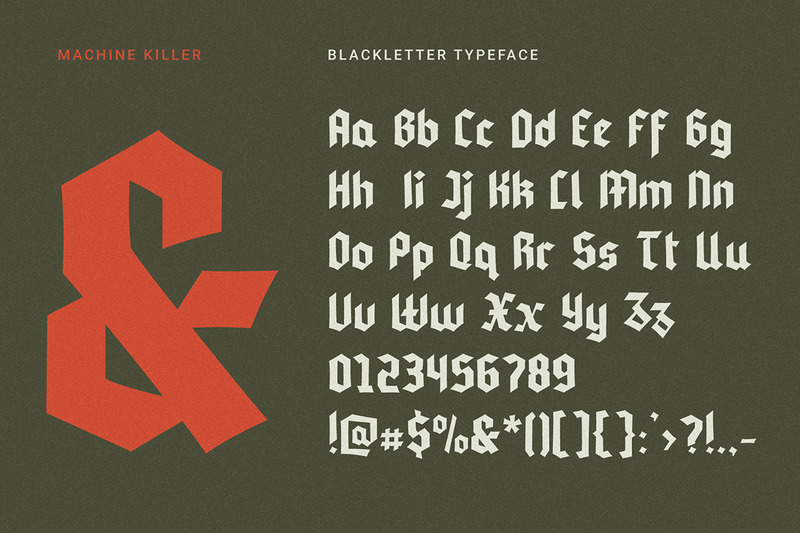 Machine Killer - Blackletter - Caratteristiche Immagine 9