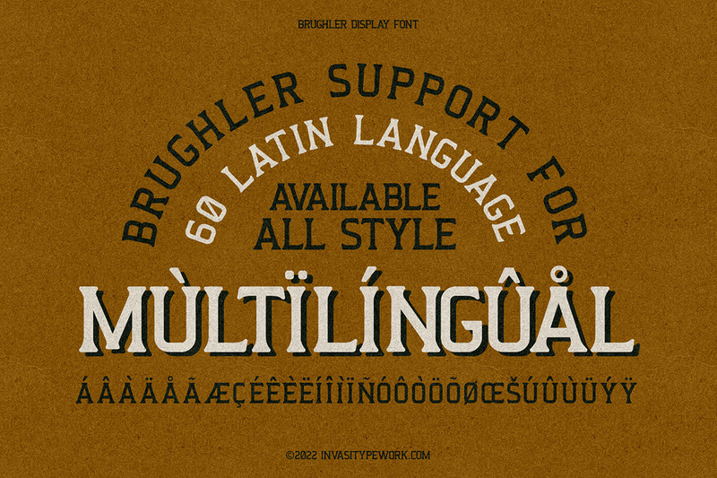 Brughler - Vintage Serif Display - Features Image 12
