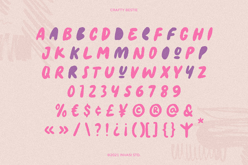 Crafty Bestie - Lekfull borstteckensnitt - Features Image 9