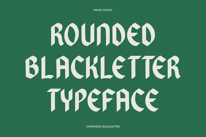 Övergreed - Avrundat Blackletter - Features Image 2