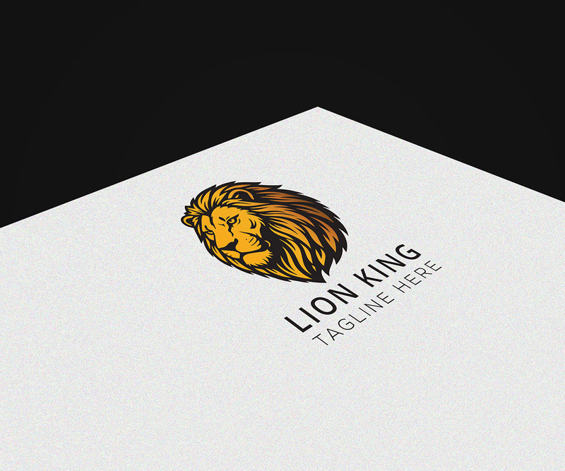 Lion King Logo – Premium Animal Logo Template for Branding & Business - Features Image 2